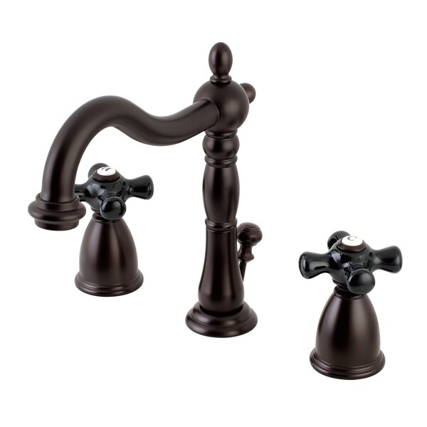 8" Widespread Bathroom Faucet, Oil Rubbed Bronze